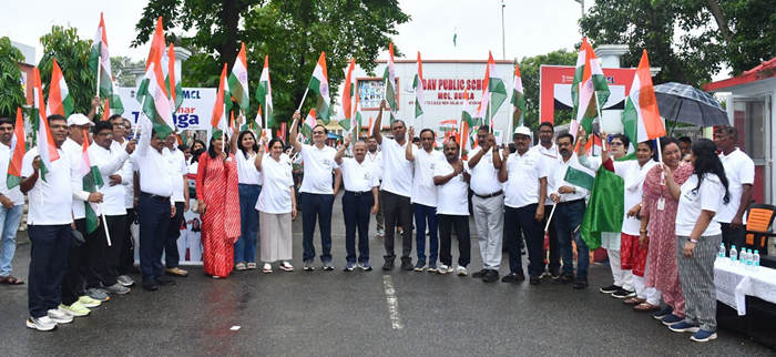 A 'tiranga' rally taken out by MCL